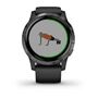 Смарт часы Garmin Vivoactive 4 черные с серым безелем (010-02174-13) #4