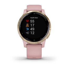 Смарт часы Garmin Vivoactive 4S розовые с золотистым безелем (010-02172-33) #1