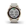 Мультиспорт.часы Garmin Fenix 7s Sapphire Solar,кремово-золотой с песочным ремешком (010-02539-21) #8 Мультиспорт.часы Garmin Fenix 7s Sapphire Solar,кремово-золотой с песочным ремешком (010-02539-21) #8