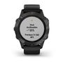 Мультиспортивные часы Garmin Fenix 6 Sapphire с GPS, серые с черным ремешком (010-02158-11) #7