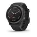 garmin fenix 6s sapphire часы с gps, серые с черным ремешком. Артикул: 010-02159-25