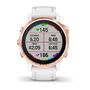 Мультиспортивные часы Garmin Fenix 6S PRO с GPS, розов.золото с белым ремешком (010-02159-11) #5