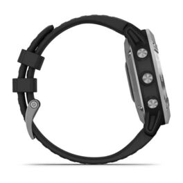 Мультиспортивные часы Garmin Fenix 6 Solar с GPS, серебристые с черным ремешком (010-02410-00) #3