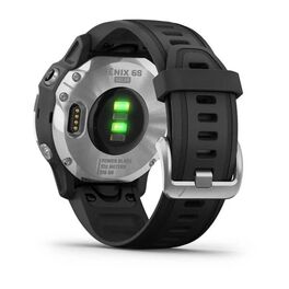 Мультиспортивные часы Garmin Fenix 6S Solar GPS, серебр. с черным ремешком (010-02409-00) #6
