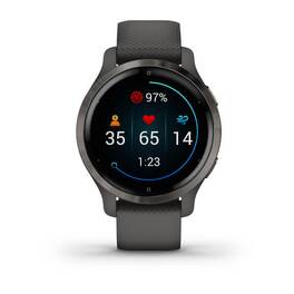 Смарт-часы Garmin Venu 2S, Wi-Fi, GPS, серые с силиконовым ремешком (010-02429-10) #7