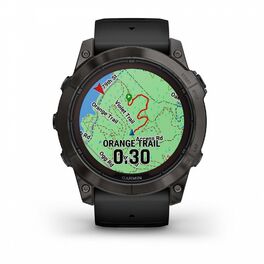 Мультиспорт.часы Garmin Fenix 7x PRO Sapphire Solar, DLC,серые с черным ремешк. (010-02778-11) #6