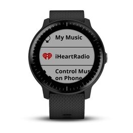 Смарт-часы Garmin Vivoactive 3 MUSIC, с функцией GARMIN PAY, черные (010-01985-03) #1