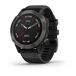 garmin fenix 6 sapphire часы с gps, серые с черным ремешком. Артикул: 010-02158-11