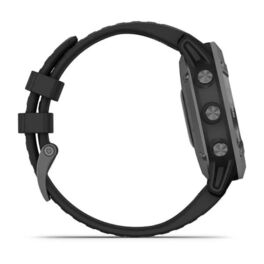 Мультиспортивные часы Garmin Fenix 6 Pro Solar с GPS, серый с черным ремешком (010-02410-15) #3