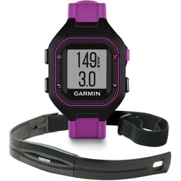 Спортивные часы garmin forerunner 25 черно-фиолетовые маленькие с пульсометром. Артикул: 010-01353-70