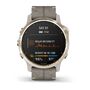 Мультиспортивные часы Garmin Fenix 6S Pro Solar GPS, золотист. с серым замш. ремешком (010-02409-26) #5 Мультиспортивные часы Garmin Fenix 6S Pro Solar GPS, золотист. с серым замш. ремешком (010-02409-26) #5