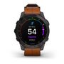 Мультиспорт.часы Garmin Epix gen.2 Sapphire, amoled-дисплей, кожан.и силик. ремешки (010-02582-30) #5
