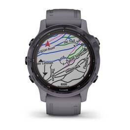 Мультиспортивные часы Garmin Fenix 6S Pro Solar GPS, аметистовый с темно-серым ремешк (010-02409-15) #4