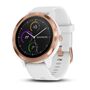 Смарт-часы garmin vivoactive 3 золотистые с белым ремешком. Артикул: 010-01769-07