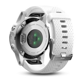 Мультиспортивные часы Garmin Fenix 5S с GPS, белые с белым ремешком (010-01685-00) #3