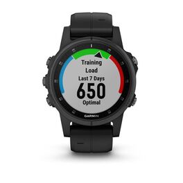 Мультиспортивные часы Garmin Fenix 5S PLUS Sapphire черные с черным ремешком (010-01987-03) #3