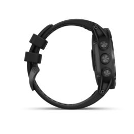 Мультиспортивные часы Garmin Fenix 5x PLUS Sapphire черные с черным ремешком (010-01989-01) #4