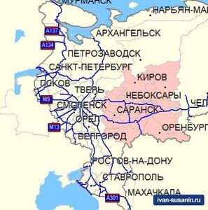 Официальное обновление: GPS карт Дороги России. Федеральные округа. Версия 4.03