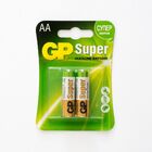 Батарейка gp lr-6 super alkaline /2 бл (цена за блистер 2шт.). Артикул: N_GP LR-6 Super Alkaline /2 бл