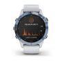 Мультиспортивные часы Garmin Fenix 6 Pro Solar с GPS, синий минерал с белым ремешком (010-02410-19) #7