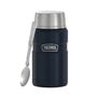 Термос из нержавеющей стали, с ложкой thermos sk3020 mmb, 0.71l. Артикул: 589873