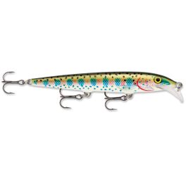 Воблер rapala scatter rap minnow плавающий 1,8-2,7м, 11см, 6гр rt. Артикул: SCRM11-RT