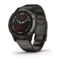 Мультиспортивные часы garmin fenix 6 pro solar с gps, титан. dlc титан.ремешком. Артикул: 010-02410-23