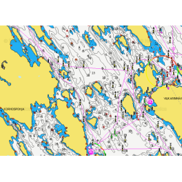 Карта Navionics 5G401S2 Финские озера, Сайма (5G401S2) #1