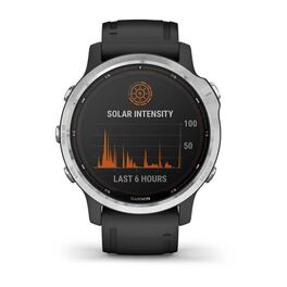 Мультиспортивные часы Garmin Fenix 6S Solar GPS, серебр. с черным ремешком (010-02409-00) #7