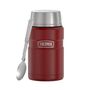 Термос из нержавеющей стали, с ложкой thermos sk3020 mrr, 0.71l. Артикул: 589880 Термос из нержавеющей стали, с ложкой thermos sk3020 mrr, 0.71l. Артикул: 589880