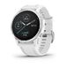 garmin fenix 6s часы с gps, серебристые с белым ремешком. Артикул: 010-02159-00