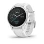 garmin fenix 6s часы с gps, серебристые с белым ремешком. Артикул: 010-02159-00