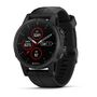 garmin fenix 5s plus sapphire часы с gps черные с черным ремешком. Артикул: 010-01987-03