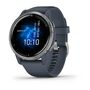 Смарт-часы garmin venu 2, wi-fi, gps, синий гранит с силиконовым ремешком. Артикул: 010-02430-10