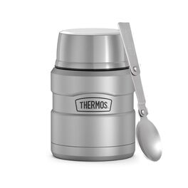 Термос из нержавеющей стали, с ложкой thermos sk3000mms, 0.47l. Артикул: 562869