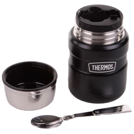 Термос из нержавеющей стали Thermos SK3000-BK King food jar, 0.470L (918109) #1