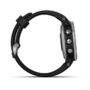 Мультиспортивные часы Garmin Fenix 5S PLUS Glass серебр. с черным ремешком (010-01987-21) #2