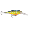 Воблер rapala shad rap плавающий 1,2-2,7м, 5см, 6гр hs. Артикул: SR05-HS