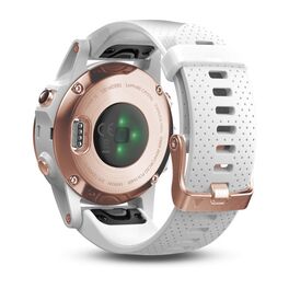 Мультиспортивные часы Garmin Fenix 5S Sapphire с GPS, розовое золото с белым ремешком (010-01685-17) #2