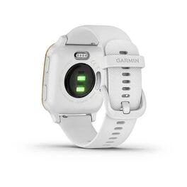 Смарт-часы Garmin Venu Sq NFC золотистый безель с белым ремешком (010-02427-11) #6