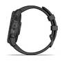 Мультиспорт.часы Garmin Fenix 7 Sapphire Solar, DLC-покрытие,серые с черным ремешком (010-02540-21) #10