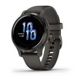 Смарт-часы Garmin Venu 2S, Wi-Fi, GPS, серые с силиконовым ремешком (010-02429-10) #2