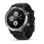 garmin fenix 5 plus glass russia часы с gps серебристые с черным ремешком. Артикул: 010-01988-17