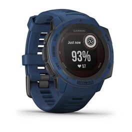 Защищенные gps-часы garmin instinct solar, цвет tidal blue. Артикул: 010-02293-01
