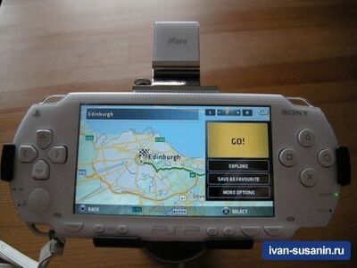 Sony PSP можно будет использовать в качестве GPS навигатора в России Sony PSP можно будет использовать в качестве GPS навигатора в России