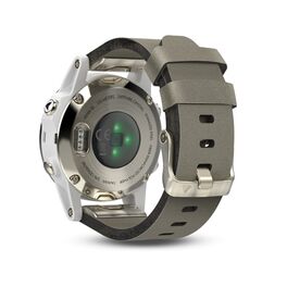 Мультиспортивные часы Garmin Fenix 5S Sapphire с GPS, шампань с серым ремешком (010-01685-13) #2
