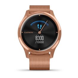 Часы с трекером активности Garmin VivoMove Luxe роз. золото с ремешк. "миланск.петля" (010-02241-24) #3