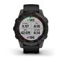 Мультиспорт.часы Garmin Fenix 7 Sapphire Solar, DLC-покрытие,черные с черным ремешком (010-02540-35) #8