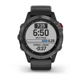 Мультиспортивные часы Garmin Fenix 6 Pro Solar с GPS, серый с черным ремешком (010-02410-15) #2