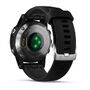 Мультиспортивные часы Garmin Fenix 5S PLUS Glass серебр. с черным ремешком (010-01987-21) #3